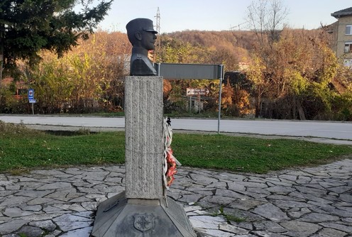 Spomen-bista pukovnik Živojin Bacić (foto: )