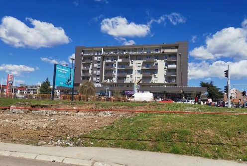 Uklonjeni objekti u Železničkoj ulici (foto: Jovan Grujić)