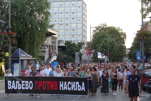 Valjevo protiv nasilja (foto: Kolubarske.rs)