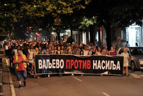 Valjevo protiv nasilja (foto: Dragan Krunić)