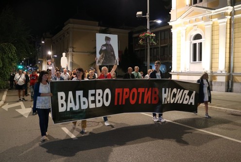 Valjevo protiv nasilja (foto: Kolubarske.rs)