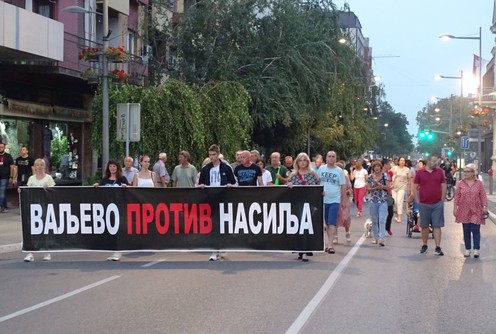 Valjevo protiv nasilja (foto: Kolubarske.rs)