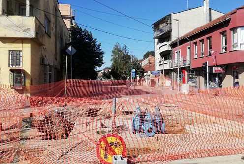 Raskrsnica Sinđelićeve i Pantićeve (foto: Kolubarske rs.)