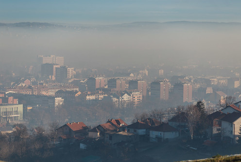 Izuzetno loš vazduh u Valjevu (foto: Đorđe Đoković)