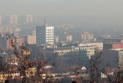 Zagađen vazduh u Vajevu (foto: Đorđe Đoković)