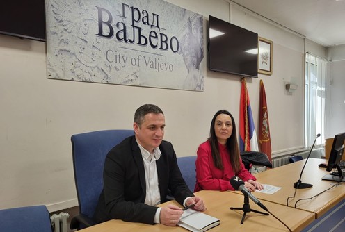 Đorđe Pavlović i Snežana Mijatović (foto: Kolubarske.rs)