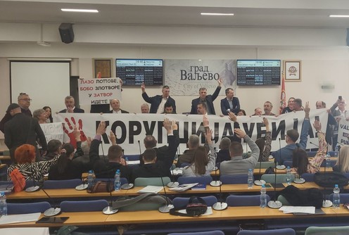 Sednica Skupštine Valjeva (6. mart 2025.) (foto: Kolubarske.rs)