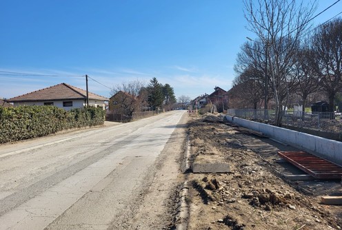 Radovi u Suvoborskoj ulici (foto: Kolubarske.rs)