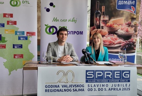 Jovan Grujić i Bojana Perić (foto: Kolubarske.rs)