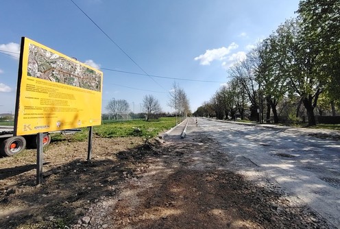 Radovi u Suvoborskoj ulici (foto: Kolubarske.rs)