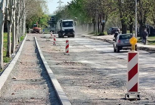 Radovi u Suvoborskoj ulici (foto: Kolubarske.rs)