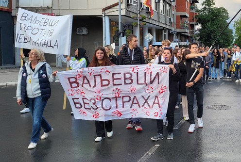 Protestna šetnja (foto: Kolubarske.rs)