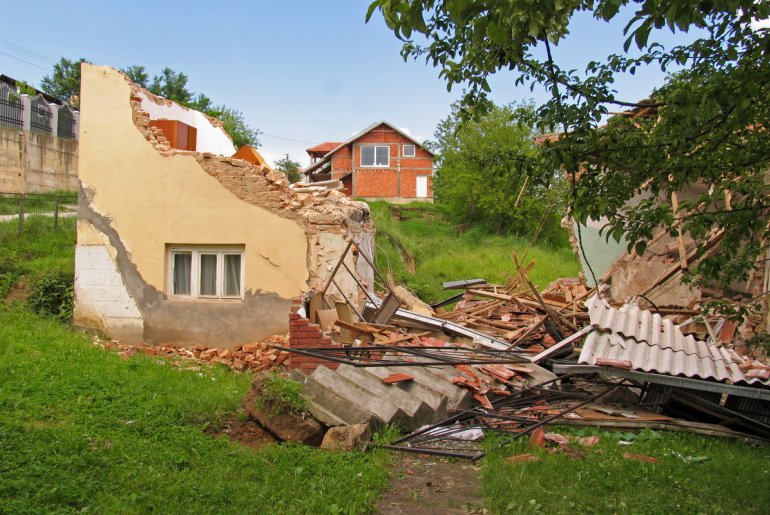 Posledice klizišta (foto: Miodrag Vujić)