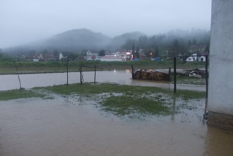 Poplavljena Osečina (foto: Dragan Savić)