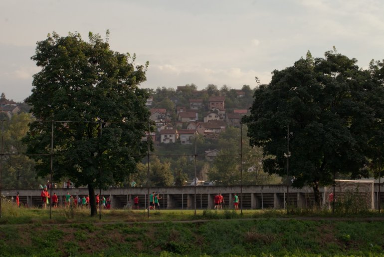 Trening FK Budućnost Krušik na pomoćnom terenu (foto: Đorđe Đoković)