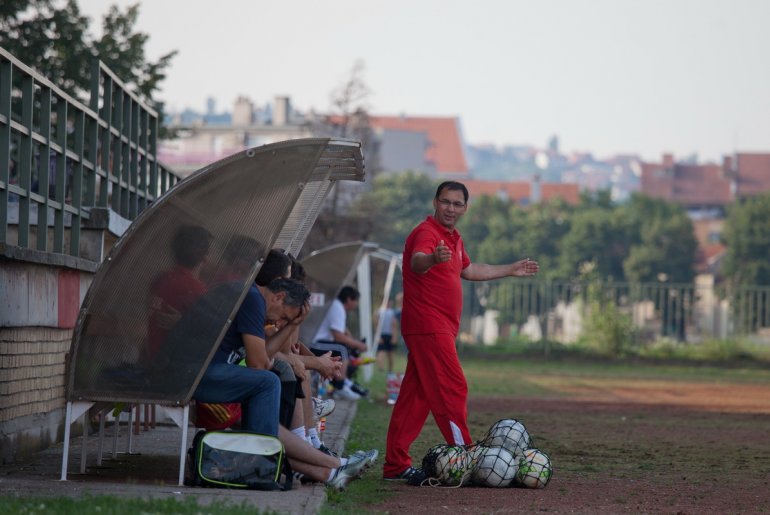 Trener Slaviša Božičić (foto: Đorđe Đoković)