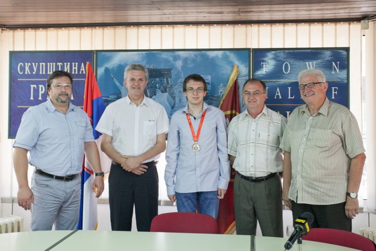 Žarko Kovač, Stanko Terzić, David Koprivica, Momir Stanojević i Vojislav Andrić (foto: Đorđe Đoković)