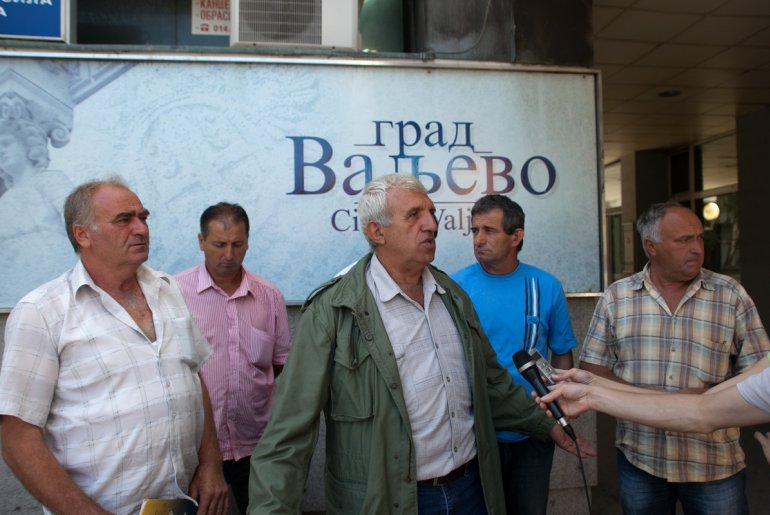 Protest meštana (foto: Đorđe Đoković)