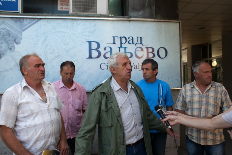 Protest me&scaron;tana (foto: Đorđe Đoković)