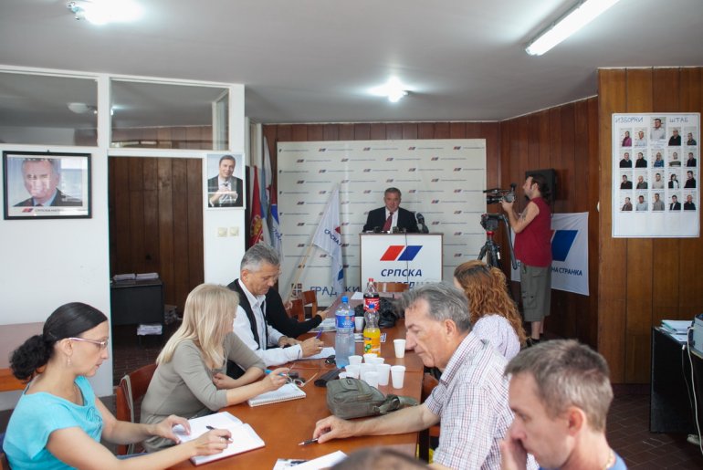 Konferencija za novinare (foto: Đorđe Đoković)
