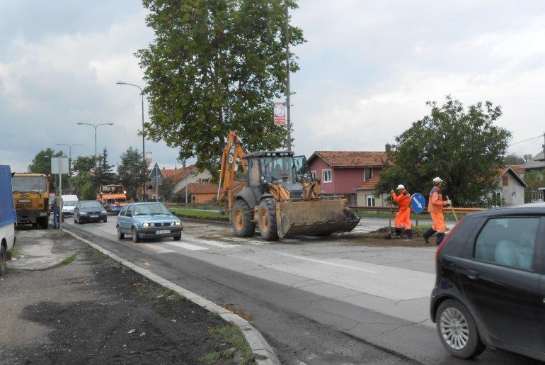 Radovi na putu M4 (foto: www.valjevo.rs)