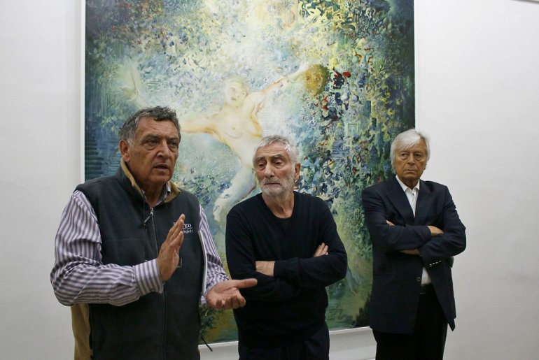 Dušan Jovanović, Ljuba Popović i Milan Komnenić (foto: Đorđe Đoković)