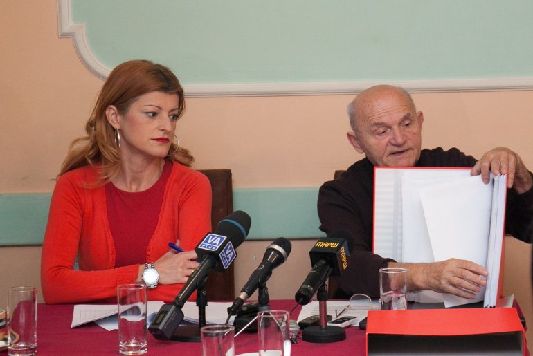 Slavica Sabo Tripković i Predrag Savić (foto: Đorđe Đoković)