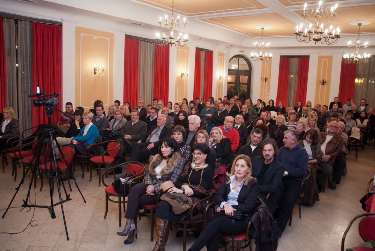 Tribina “Ugrožavanje ustavnih i građanskih prava uvođenjem javnog beležništva u Srbiji” (foto: Đorđe Đoković)