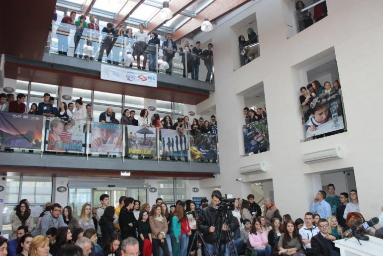 Učesnici konferencije Korak u nauku (2014,) (foto: Nikola Božić)