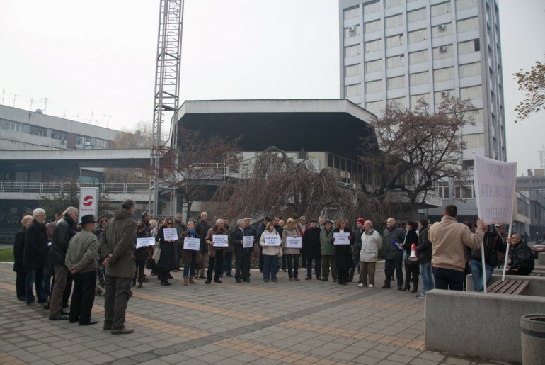 Protest advokata (foto: Đorđe Đoković)