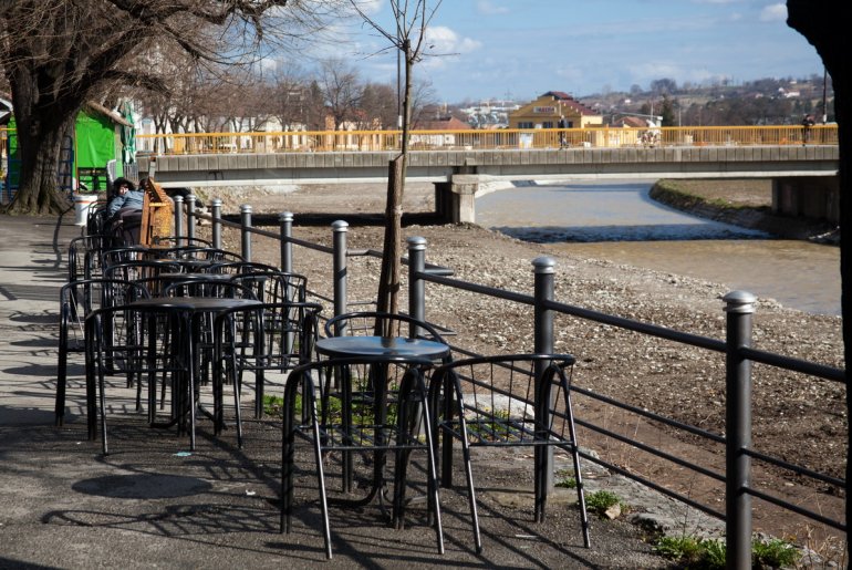 Ograda  na keju  (foto: Đorđe Đoković)