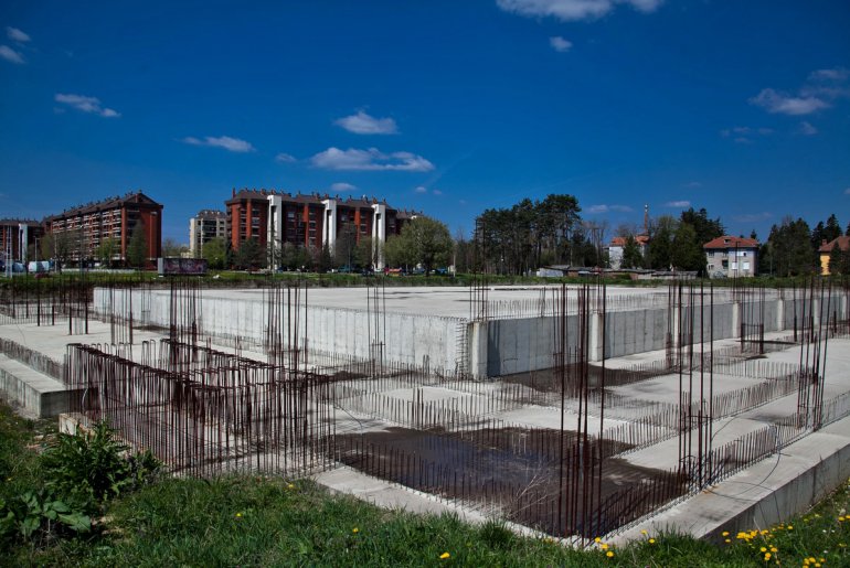 Temelji nove Hale sportova (foto: Đorđe Đoković)