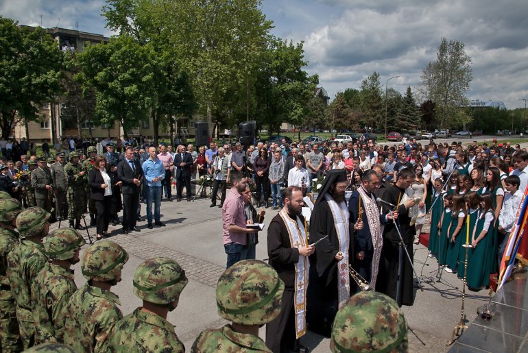 Pomen pilotu Milenku Pavloviću (foto: Đorđe Đoković)