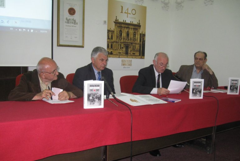 Jevtić, Matić, Aleksić i Prodanović (foto: Kolubarske.rs)