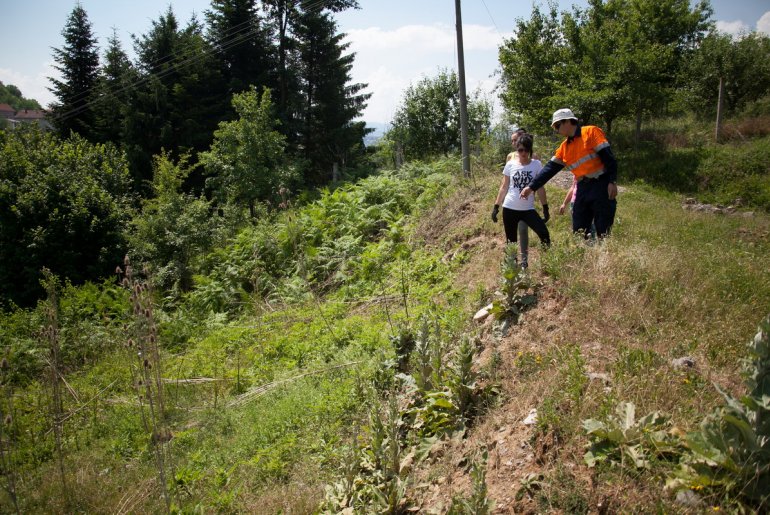 Klizište u ulici Ive Andrića (ilustracija) (foto: Đorđe Đoković)