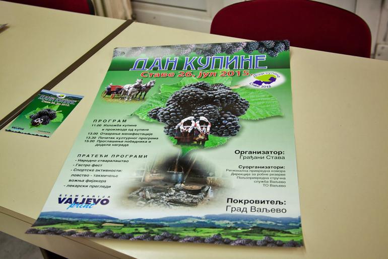 Plakat za Dan kupine (foto: Đorđe Đoković)