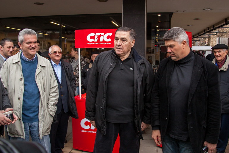 Stanko Terzić, Milorad Ilić, Milutin Mrkonjić i Dragan Jeremić (foto: Đorđe Đoković)