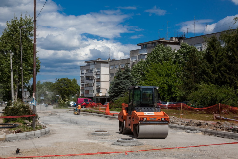 Radovi u Uzun Mirkovoj (foto: Đorđe Đoković)