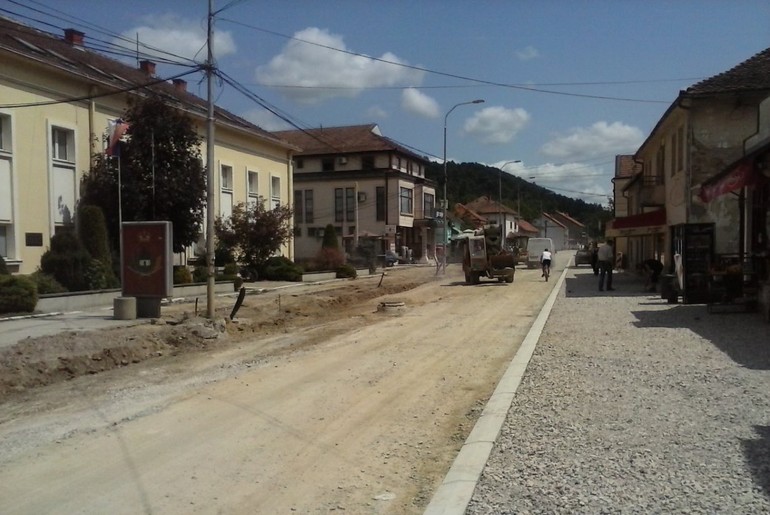 Rekonstrukcija Karađorđeve u Osečini (foto: Dejan Davidović)
