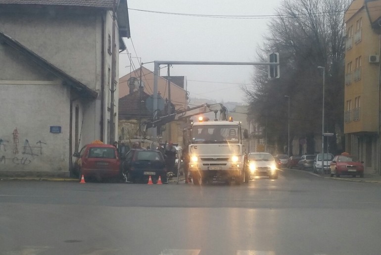 Sudar na duplim trakama (foto: Dragan Krunić)