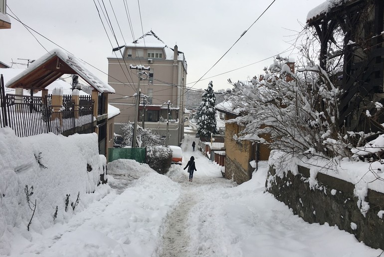 Ulica za sankanje (foto: Mateja Manojlović)