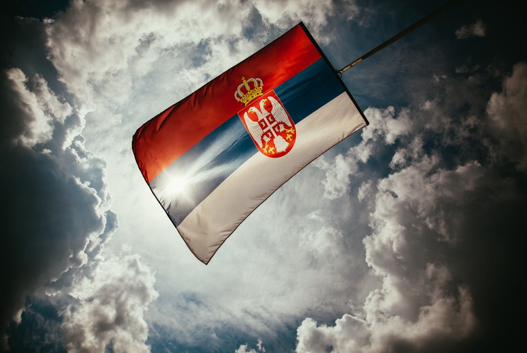 Zastava Srbije (foto: Đorđe Đoković)