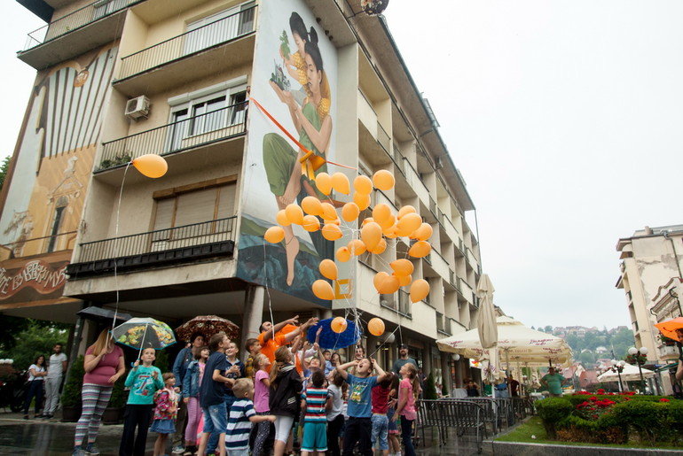 Svečano otkriven mural (foto: Đorđe Đoković)