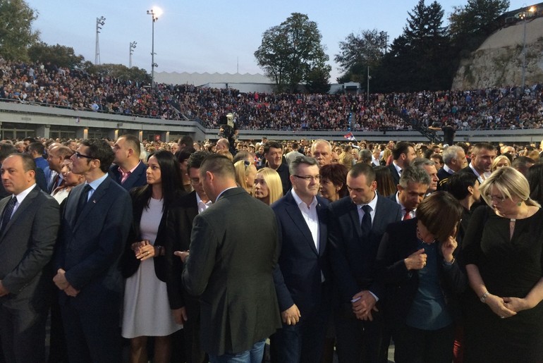 Devet godina SNS na Tašmajdanu (foto: Kolubarske.rs)