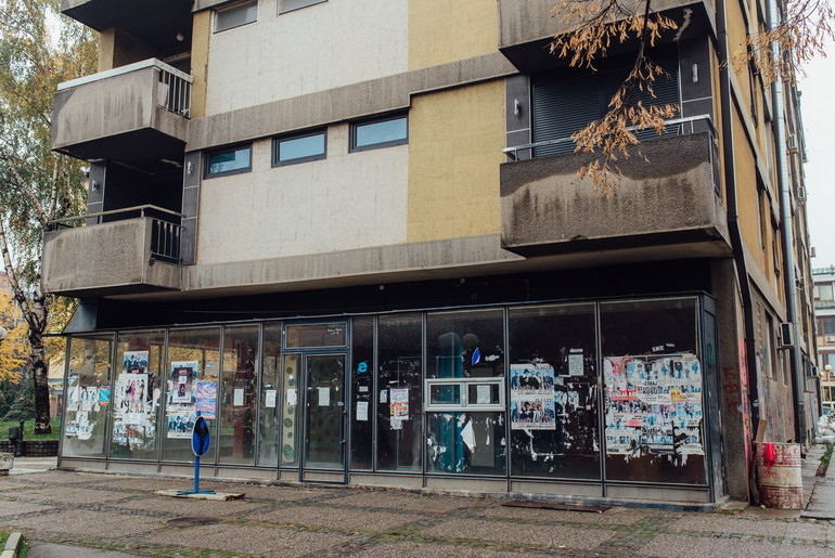 Napušten lokal u centru grada (foto: Đorđe Đoković)