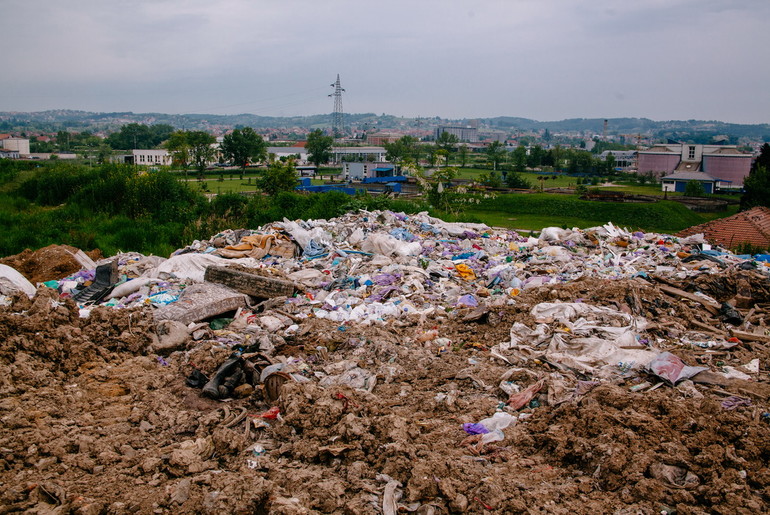 Deponija u Valjevu (foto: Đorđe Đoković)