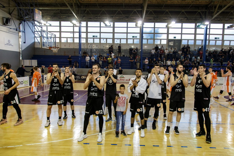 Košarkaši Partizana (foto: Đorđe Đoković)