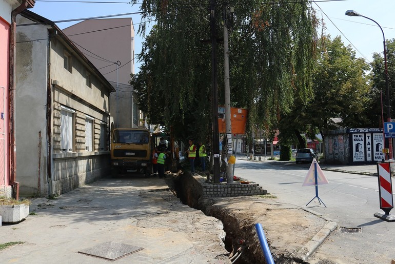 Radovi u Karađorđevoj ulici (ilustracija) (foto: Kolubarske.rs)