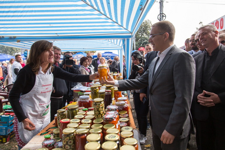 Nebojša Stefanović na Festivalu zimnice (foto: Đorđe Đoković)