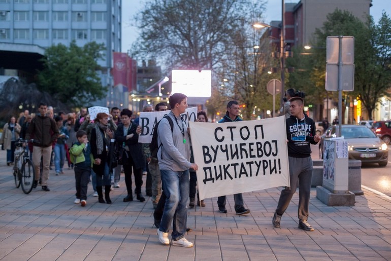 Protest april 2017. (ilustracija) (foto: Đorđe Đoković)